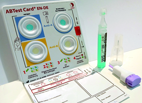 Bedside Test mit M-Trap